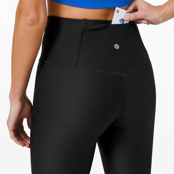 FAST DELIVERY! Women’s Lululemon High-Rise Leggings Camo Black 28” Size 2 - Picture 4 of 7